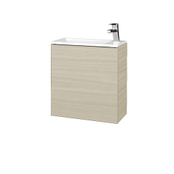 Dřevojas - Koupelnová skříňka VARIANTE SZD 50 umyvadlo Zoom - D04 Dub / D04 Dub / Levé (327729)