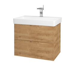 Dřevojas - Koupelnová skříňka VARIANTE SZZ2 70 pro umyvadlo Laufen Pro S - D09 Arlington / D09 Arlington (163488)