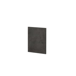 Dřevojas - Krycí deska k zakrácení KDZ SZZ2 (výška 40 cm) - D16  Beton tmavý (235789)