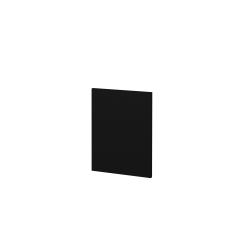 Dřevojas - Krycí deska k zakrácení KDZ SZZ2 (výška 40 cm) - L17 Černá vysoký lesk (429157)