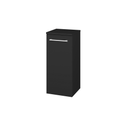 Dřevojas - Nízká skříňka DOS SND 35 - L03 Antracit vysoký lesk / Úchytka T03 / L03 Antracit vysoký lesk / Levé (62128C)