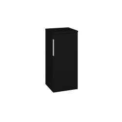 Dřevojas - Nízká skříňka DOS SND 35 - L17 Černá vysoký lesk / Úchytka T05 / L17 Černá vysoký lesk / Pravé (462017FP)