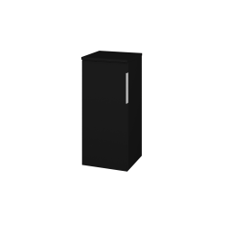 Dřevojas - Nízká skříňka DOS SND 35 - M17 Černá mat / Úchytka T05 / M17 Černá mat / Levé (462000F)