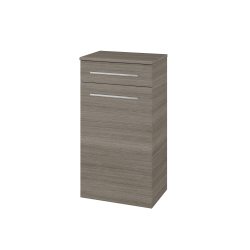 Dřevojas - Nízká skříňka DOS SNDZ 50 - D03 Cafe / Úchytka T04 / D03 Cafe / Levé (156213E)