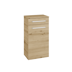 Dřevojas - Nízká skříňka DOS SNDZ 50 - D22 Karamel / Úchytka T01 / D22 Karamel / Pravé (461720AP)