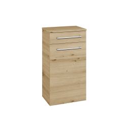 Dřevojas - Nízká skříňka DOS SNDZ 50 - D22 Karamel / Úchytka T03 / D22 Karamel / Pravé (461720CP)