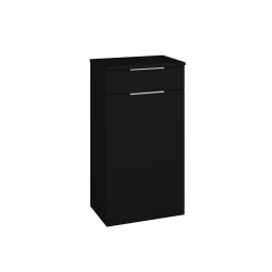 Dřevojas - Nízká skříňka DOS SNDZ 50 - M17 Černá mat / Úchytka T05 / M17 Černá mat / Pravé (461645FP)