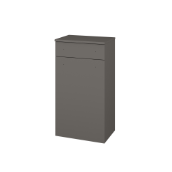 Dřevojas - Nízká skříňka DOS SNDZ 50 - N06 Lava / Úchytka T09 / N06 Lava / Levé (211493KL)
