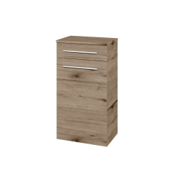 Dřevojas - Nízká skříňka s košem na prádlo DOS SNDKZ 50 - D23 Herkules / Úchytka T03 / D23 Herkules (461546C)