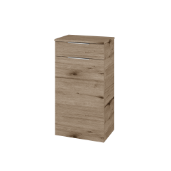 Dřevojas - Nízká skříňka s košem na prádlo DOS SNDKZ 50 - D23 Herkules / Úchytka T05 / D23 Herkules (461546F)