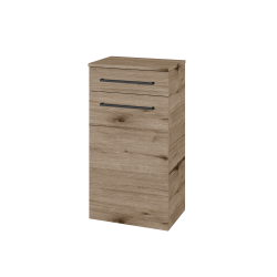 Dřevojas - Nízká skříňka s košem na prádlo DOS SNDKZ 50 - D23 Herkules / Úchytka T06 / D23 Herkules (461546H)