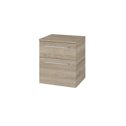 Dřevojas - Nízká skříňka s košem na prádlo DOS SNZ2K  50 - D17 Colorado / Úchytka T04 / D17 Colorado (211530E)