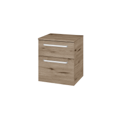 Dřevojas - Nízká skříňka s košem na prádlo DOS SNZ2K  50 - D23 Herkules / Úchytka T01 / D23 Herkules (461898A)