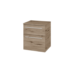 Dřevojas - Nízká skříňka s košem na prádlo DOS SNZ2K  50 - D23 Herkules / Úchytka T02 / D23 Herkules (461898B)