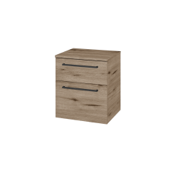 Dřevojas - Nízká skříňka s košem na prádlo DOS SNZ2K  50 - D23 Herkules / Úchytka T06 / D23 Herkules (461898H)