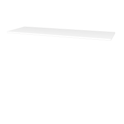 Dřevojas - Odkládací deska ODD 140 (tl. 18 mm) - L01 Bílá vysoký lesk (257880)