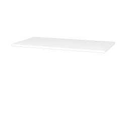 Dřevojas - Odkládací deska ODD 90 (tl. 18 mm) - L01 Bílá vysoký lesk (342111)