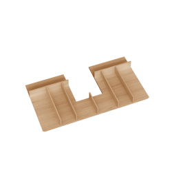 Dřevojas - Pořadač horní zásuvky Q 70 - hranatý výřez (004804)