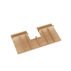 Dřevojas - Pořadač zásuvky MODULE 80 - hranatý výřez (004873)