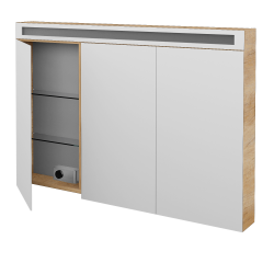 Dřevojas - Třídveřová galerka AIR GA3OE 120 - D15 Nebraska (239855)