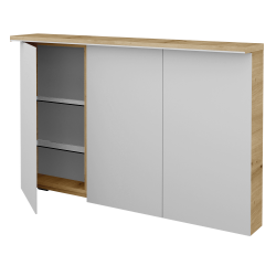 Dřevojas - Třídveřová galerka ASTON GA3OE 120 - D22 Karamel (463052)