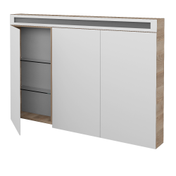 Dřevojas - Třídveřová galerka MAX GA3O 120 - D17 Colorado (238438)