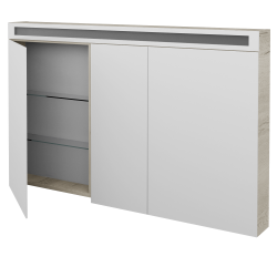 Dřevojas - Třídveřová galerka MAX GA3O 130 - D28 Alberta (465681)