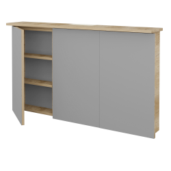 Dřevojas - Třídveřová galerka SANI GA3O 120 - D15 Nebraska (237097)