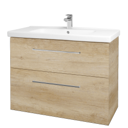 Dřevojas - Umyvadlová skříňka BIG INN SZZ2 100 - D15 Nebraska / Úchytka T04 / D15 Nebraska (200718E)