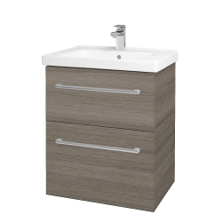 Dřevojas - Umyvadlová skříňka BIG INN SZZ2 65 - D03 Cafe / Úchytka T03 / D03 Cafe (133009C)