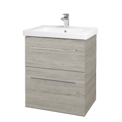 Dřevojas - Umyvadlová skříňka BIG INN SZZ2 65 - D05 Oregon / Úchytka T04 / D05 Oregon (133023E)