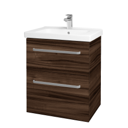 Dřevojas - Umyvadlová skříňka BIG INN SZZ2 65 - D06 Ořech / Úchytka T01 / D06 Ořech (133030A)