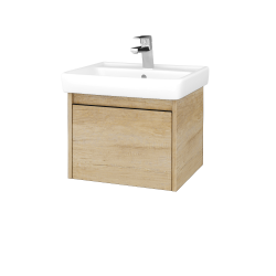 Dřevojas - Umyvadlová skříňka BONO SZZ 55 (umyvadlo Q) - D15 Nebraska / Úchytka T33 / D15 Nebraska (203092J)