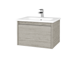 Dřevojas - Umyvadlová skříňka BONO SZZ 60 (umyvadlo Euphoria) - D05 Oregon / Úchytka T34 / D05 Oregon (349325K)