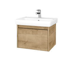 Dřevojas - Umyvadlová skříňka BONO SZZ 60 (umyvadlo Q) - D09 Arlington / Úchytka T33 - černá mat / D09 Arlington (203177J)