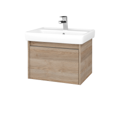 Dřevojas - Umyvadlová skříňka BONO SZZ 60 (umyvadlo Q) - D17 Colorado / Úchytka T34 - nerez / D17 Colorado (348564K)