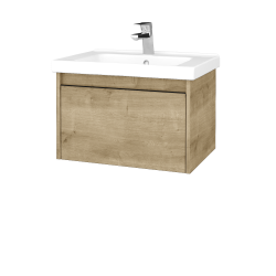 Dřevojas - Umyvadlová skříňka BONO SZZ 65 (umyvadlo Harmonia) - D09 Arlington / Úchytka T33 - černá mat / D09 Arlington (203986J)