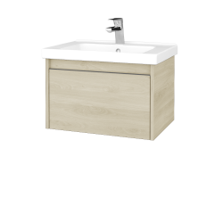 Dřevojas - Umyvadlová skříňka BONO SZZ 65 (umyvadlo Harmonia) - D24 Ohio / Úchytka T34 - nerez / D24 Ohio (448059K)