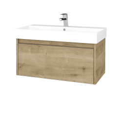 Dřevojas - Umyvadlová skříňka BONO SZZ 85 (umyvadlo Glance) - D09 Arlington / Úchytka T34 - nerez / D09 Arlington (277574K)