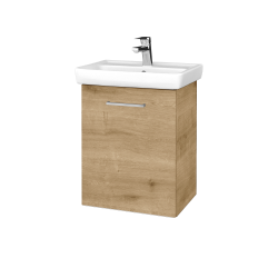 Dřevojas - Umyvadlová skříňka DOOR SZD 50 - D09 Arlington / Úchytka T04 / D09 Arlington / Levé (340391E)