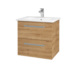 Dřevojas - Umyvadlová skříňka GIO SZZ2 60 - D09 Arlington / Úchytka T01 / D09 Arlington (146344A)