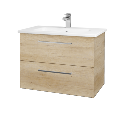 Dřevojas - Umyvadlová skříňka GIO SZZ2 80 - D15 Nebraska / Úchytka T04 / D15 Nebraska (173746E)