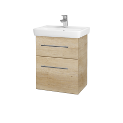 Dřevojas - Umyvadlová skříňka GO SZZ2 50 - D15 Nebraska / Úchytka T02 / D15 Nebraska (175108B)