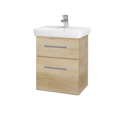 Dřevojas - Umyvadlová skříňka GO SZZ2 50 - D15 Nebraska / Úchytka T03 / D15 Nebraska (175108C)