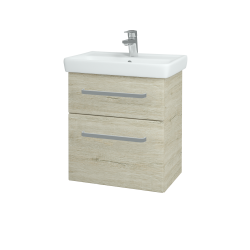 Dřevojas - Umyvadlová skříňka GO SZZ2 55 - D05 Oregon / Úchytka T01 / D05 Oregon (28131A)