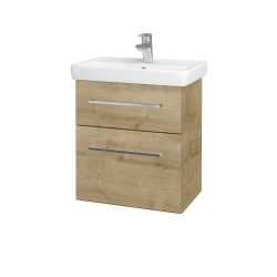 Dřevojas - Umyvadlová skříňka GO SZZ2 55 - D09 Arlington / Úchytka T04 / D09 Arlington (148331E)