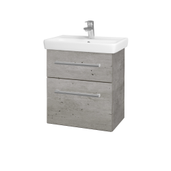 Dřevojas - Umyvadlová skříňka GO SZZ2 55 - D28 Alberta / Úchytka T03 / D28 Alberta (454937C)