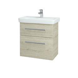 Dřevojas - Umyvadlová skříňka GO SZZ2 60 - D05 Oregon / Úchytka T03 / D05 Oregon (28148C)