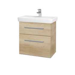 Dřevojas - Umyvadlová skříňka GO SZZ2 60 - D15 Nebraska / Úchytka T01 / D15 Nebraska (204815A)