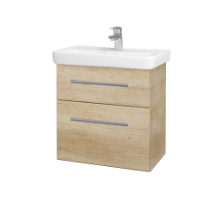 Dřevojas - Umyvadlová skříňka GO SZZ2 60 - D15 Nebraska / Úchytka T03 / D15 Nebraska (204815C)